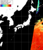 NOAA人工衛星画像:日本全域, パス=20240711 00:24 UTC
