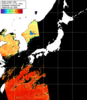 NOAA人工衛星画像:日本全域, パス=20240711 13:22 UTC