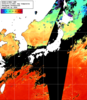 NOAA人工衛星画像:日本全域, 1日合成画像(2024/07/11UTC)