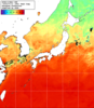NOAA人工衛星画像:日本全域, 1週間合成画像(2024/07/05～2024/07/11UTC)