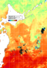 NOAA人工衛星画像:親潮域, 1週間合成画像(2024/07/05～2024/07/11UTC)