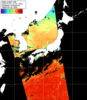 NOAA人工衛星画像:日本全域, パス=20240712 12:55 UTC