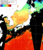 NOAA人工衛星画像:日本全域, 1日合成画像(2024/07/12UTC)