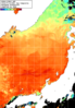 NOAA人工衛星画像:日本海, 1日合成画像(2024/07/12UTC)