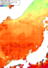 NOAA人工衛星画像:日本海, 1週間合成画像(2024/07/06～2024/07/12UTC)