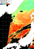 NOAA人工衛星画像:日本海, パス=20240713 01:11 UTC