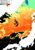 NOAA人工衛星画像:日本海, パス=20240713 12:28 UTC