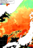 NOAA人工衛星画像:日本海, 1日合成画像(2024/07/13UTC)