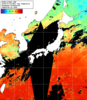 NOAA人工衛星画像:日本全域, 1日合成画像(2024/07/14UTC)