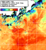 NOAA人工衛星画像:神奈川県近海, 1週間合成画像(2024/07/08～2024/07/14UTC)