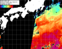 NOAA人工衛星画像:黒潮域, 1日合成画像(2024/07/14UTC)