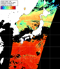NOAA人工衛星画像:日本全域, パス=20240716 01:32 UTC