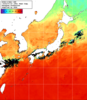 NOAA人工衛星画像:日本全域, 1週間合成画像(2024/07/10～2024/07/16UTC)