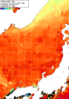 NOAA人工衛星画像:日本海, 1週間合成画像(2024/07/10～2024/07/16UTC)