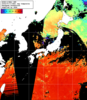 NOAA人工衛星画像:日本全域, 1日合成画像(2024/07/17UTC)