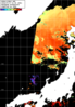 NOAA人工衛星画像:日本海, パス=20240717 01:05 UTC