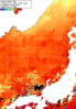NOAA人工衛星画像:日本海, 1週間合成画像(2024/07/13～2024/07/19UTC)