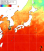 NOAA人工衛星画像:日本全域, 1週間合成画像(2024/07/15～2024/07/21UTC)