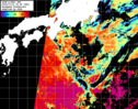 NOAA人工衛星画像:黒潮域, パス=20240721 00:59 UTC