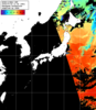 NOAA人工衛星画像:日本全域, パス=20240722 11:49 UTC