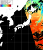 NOAA人工衛星画像:日本全域, パス=20240722 11:53 UTC