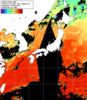 NOAA人工衛星画像:日本全域, 1日合成画像(2024/07/22UTC)