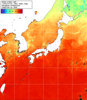 NOAA人工衛星画像:日本全域, 1週間合成画像(2024/07/16～2024/07/22UTC)