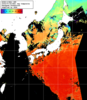 NOAA人工衛星画像:日本全域, 1日合成画像(2024/07/24UTC)