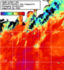NOAA人工衛星画像:神奈川県近海, 1日合成画像(2024/07/24UTC)