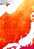 NOAA人工衛星画像:日本海, 1週間合成画像(2024/07/18～2024/07/24UTC)