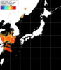 NOAA人工衛星画像:日本全域, パス=20240725 02:37 UTC