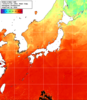 NOAA人工衛星画像:日本全域, 1週間合成画像(2024/07/19～2024/07/25UTC)