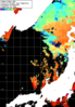 NOAA人工衛星画像:日本海, 1日合成画像(2024/07/25UTC)