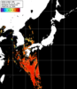 NOAA人工衛星画像:日本全域, パス=20240726 13:24 UTC