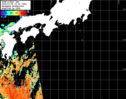 NOAA人工衛星画像:黒潮域, パス=20240726 13:24 UTC