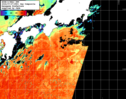 NOAA人工衛星画像:黒潮域, 1日合成画像(2024/07/27UTC)