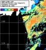 NOAA人工衛星画像:神奈川県近海, 1日合成画像(2024/09/24UTC)