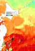 NOAA人工衛星画像:親潮域, 1週間合成画像(2024/09/27～2024/10/03UTC)