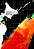 NOAA人工衛星画像:親潮域, 1日合成画像(2024/10/04UTC)