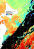 NOAA人工衛星画像:親潮域, パス=20241005 12:02 UTC