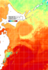 NOAA人工衛星画像:親潮域, 1週間合成画像(2024/09/29～2024/10/05UTC)