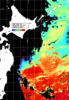 NOAA人工衛星画像:親潮域, パス=20241006 11:36 UTC