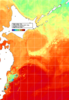 NOAA人工衛星画像:親潮域, 1週間合成画像(2024/09/30～2024/10/06UTC)