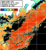 NOAA人工衛星画像:神奈川県近海, パス=20241012 12:17 UTC