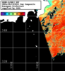 NOAA人工衛星画像:神奈川県近海, 1日合成画像(2024/10/13UTC)