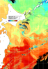NOAA人工衛星画像:親潮域, パス=20241013 11:54 UTC