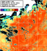 NOAA人工衛星画像:神奈川県近海, パス=20241015 12:38 UTC