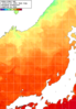 NOAA人工衛星画像:日本海, 1週間合成画像(2024/10/10～2024/10/16UTC)