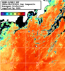 NOAA人工衛星画像:神奈川県近海, 1日合成画像(2024/10/19UTC)