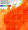 NOAA人工衛星画像:神奈川県近海, 1週間合成画像(2024/10/13～2024/10/19UTC)